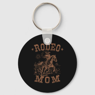 Rodeo Mom Western Cowboy Mama Familie Matching Mot Sleutelhanger