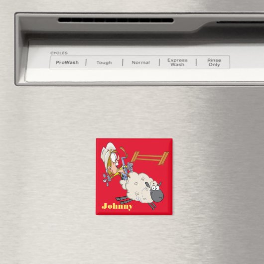 Rodeo Mutton Bustin Kid Magnet (In Situ (Lave-vaisselle))