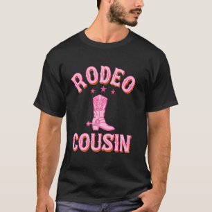 Rodeo nichtje 1e eerste verjaardag cowgirl western t-shirt