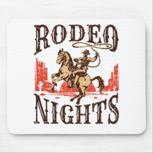 Rodeo Nights Cowboy Cowgirl Western land Muismat
