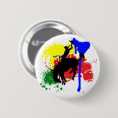 Rodeo Paint Ronde Button 5,7 Cm (Voorkant /achterkant)