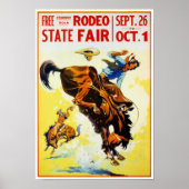  Rodeo-Poster teruggezet Poster (Voorkant)