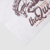 Rodeo Queen Decoupage Tissue Tissuepapier (Detail)