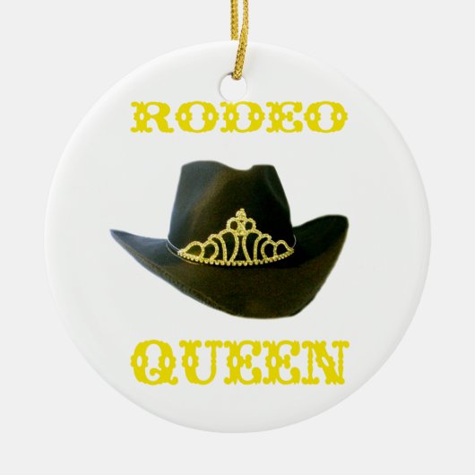 Rodeo Queen Ornament (Voorkant)