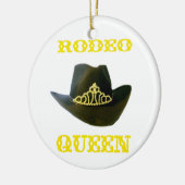 Rodeo Queen Ornament (Links)
