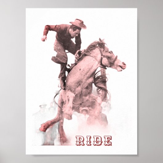 Rodeo Ride Poster (Voorkant)