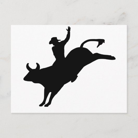 Rodeo Rider Briefkaart (Voorkant)