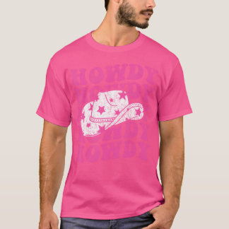 Rodeo Roze Koe Zuidelijke Westerne  T-shirt