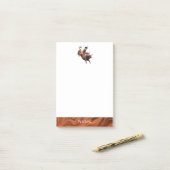 Rodeo Stier Rijder Post-it® Notes (Op bureau)