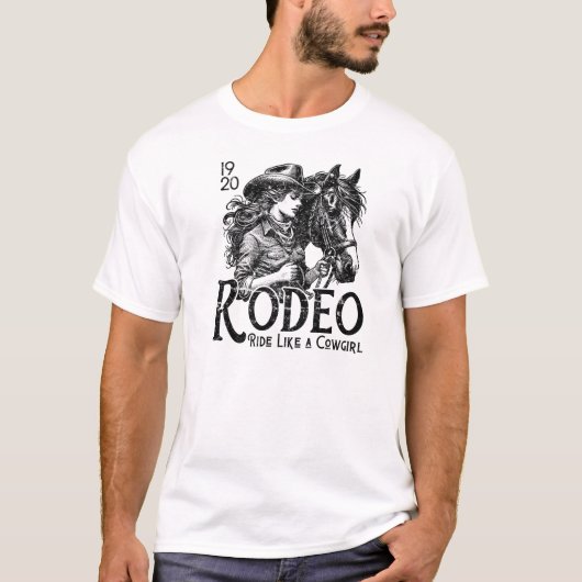 rodeo t-shirt (Voorkant)
