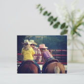 Rodeo Talk Briefkaart (Staand voorkant)