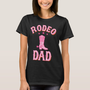 Rodeo Vader 1st Eerste Verjaardag Cowgirl Western T-shirt