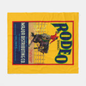 Rodeo Vegetable LabelSalinas, CA Fleece Deken (Voorkant (Horizontaal))