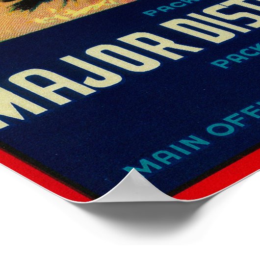 Rodeo Vegetable LabelSalinas, CA Poster (Hoek)