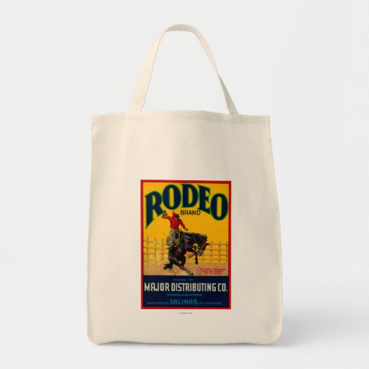 Rodeo Vegetable LabelSalinas, CA Tote Bag (Voorkant)