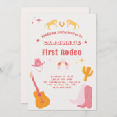 Rodeo Verjaardag Kaart (Voorkant / Achterkant)