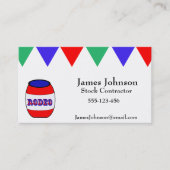 Rodeo-Visitekaartjes Visitekaartje (Voorkant)