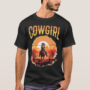 Rodeo Western Land Southern Cowgirl Pet - Cowgi T-shirt