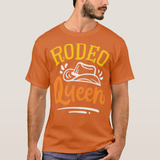 Rodeo Western Paardvrouw T-shirt