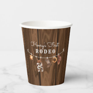 Rodeo Wild West rustec Western jarig Papieren Bekers