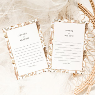 Rodeo Woorden van Wijsheid Baby Advies Kaart