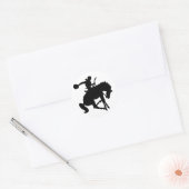 Rodeoreiter rodeo ronde sticker (Envelop)