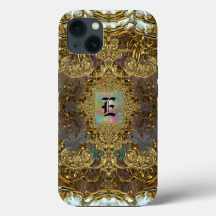 Rodgette Moore Elegant Monogram iPhone 13 Hoesje