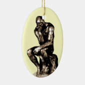 Rodin The Thinker Christmas Ornament (Rechts)