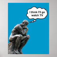 Rodin's Denker Beeld - Ik Ga Even Tv Kijken