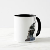 Rodin's Dinkerbeeld - Positief denken Mok (Voorkant rechts)