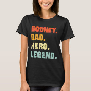 Rodney Papa Held Legende Gepersonaliseerde Aangepa T-shirt
