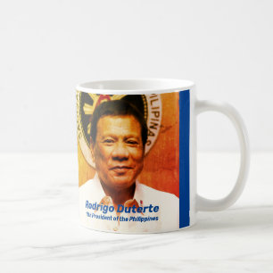 Rodrigo Duterte, 16de President der Filipijnen Koffiemok