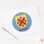 Rodriguez Family Shield Stickers (Envelop)