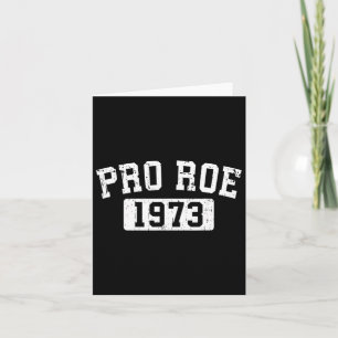 Roe 1973 Feminisme Vrouwenrechten Keuze - Distress Kaart