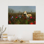 Roe dans une impression de prairie (Cuisine)