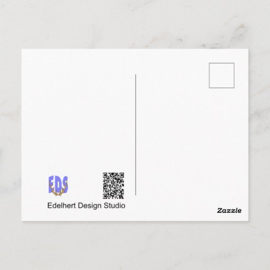 Roe Deer à Forrest Cust. Carte postale 70e anniver (Dos)