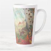 Roe Deer Capreolus capreolus in Forest Sunlight Latte Mok (Rechts)