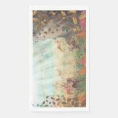 Roe Deer Capreolus capreolus in Forest Sunlight Servet (Voorkant)