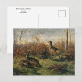 Roe Deer door Rosa Bonheur Briefkaart (Voorkant / Achterkant)
