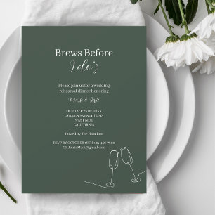 ROE Dusky Green & White Brews voordat ik ga eten Kaart