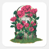 Roe Gravestone white background stickers (Devant)