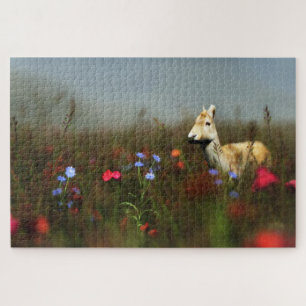 Roe in een beestje legpuzzel