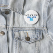 Roe Roe Roe Roe Uw Stemming Ronde Button 5,7 Cm (In situ)