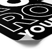 ROE ROE ROE UW STEMMING 52 POSTER (Hoek)