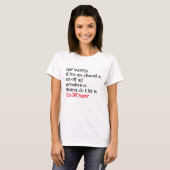 Roe v Wade Reproductive Rights T-shirt (Voorkant volledig)