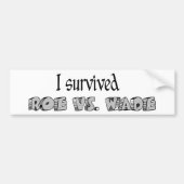 Roe vs Wade Sticker (Voorkant)
