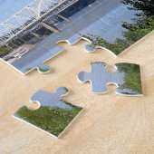 Roebling Bridge Ohio. kerstgroet Legpuzzel (Zijkant)