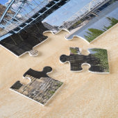 Roebling Bridge Ohio Legpuzzel (Zijkant)