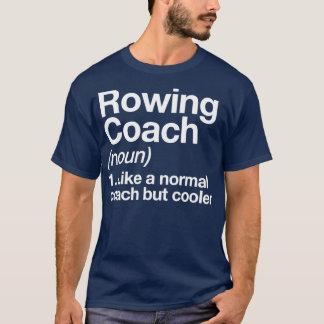Roeekspaak Funny Definition Trainer Cadeauontwerp T-shirt