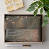 roeiboot bij Sunset Lake Decoupage Tissuepapier (Geschenk)